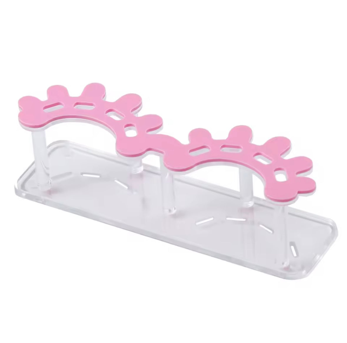 Eyelash tweezers display rack