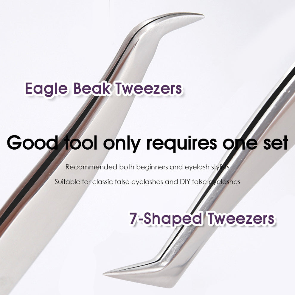 Professional eyelash tweezers