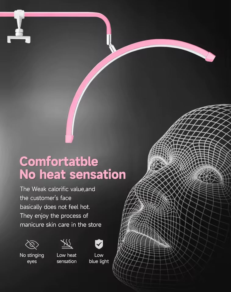 Eyelash lamp, half-moon light