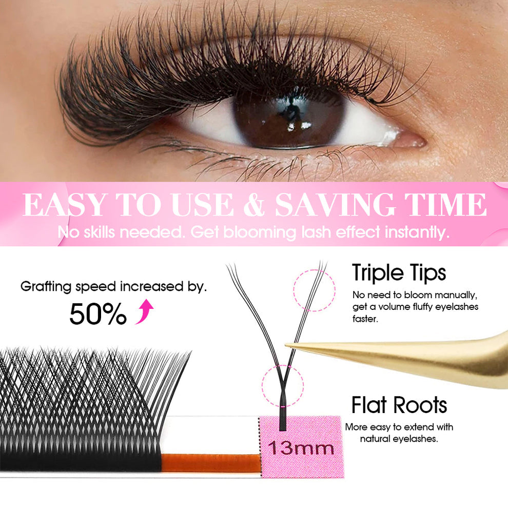 Masscaku triple tips YY-shaped