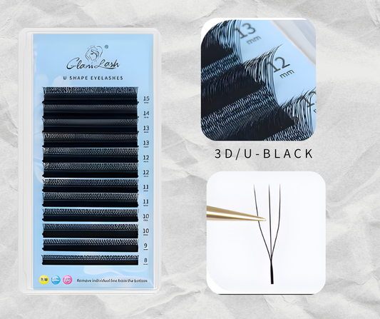 GLAM LASH U-SHAPED 3D