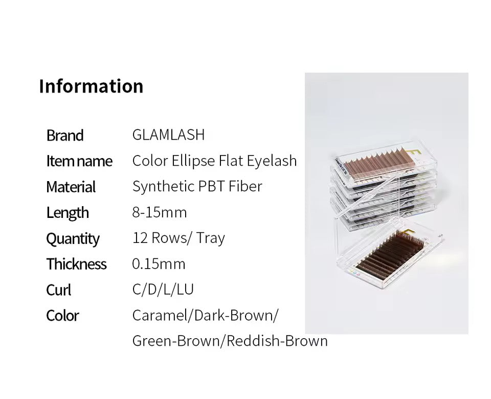 GLAM LASH ECLIPSE FLAT MARRÓN