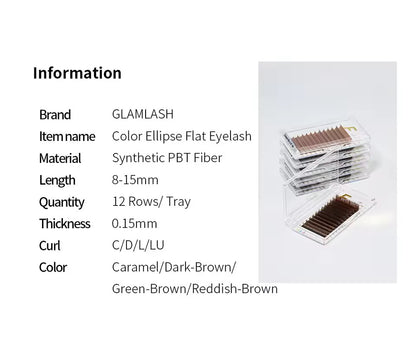 GLAM LASH ECLIPSE FLAT MARRÓN