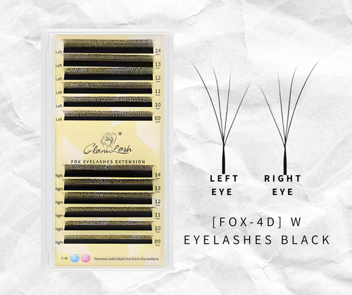 GLAM LASH FOX-4D W