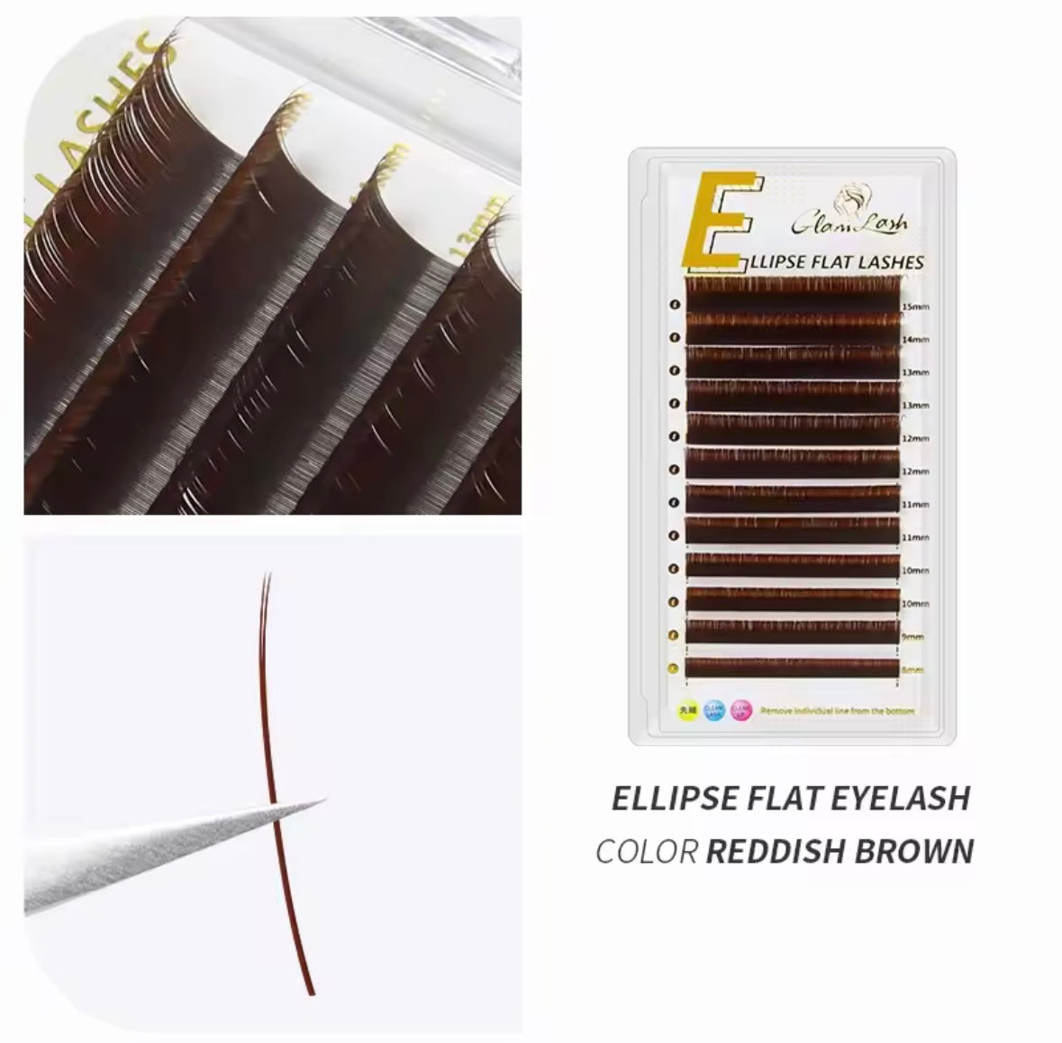 GLAM LASH ECLIPSE FLAT MARRÓN