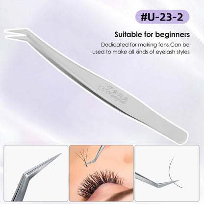 Professional eyelash tweezers