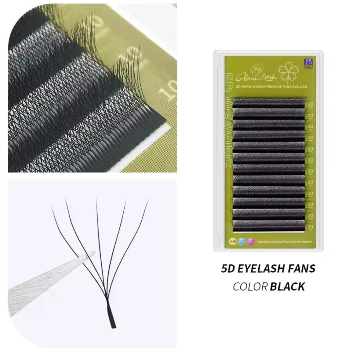 GLAM LASH 5D W-SHAPED