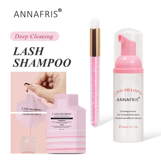 Eyelash shampoo kit