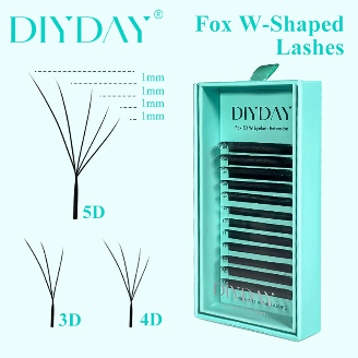 DIYDAY FOX 4D W-shaped