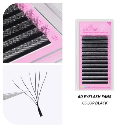 GLAM LASH 6D W-SHAPED