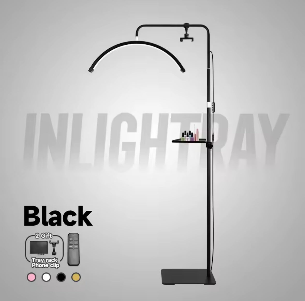 Eyelash lamp, half-moon light