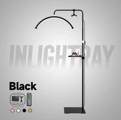 Eyelash lamp, half-moon light