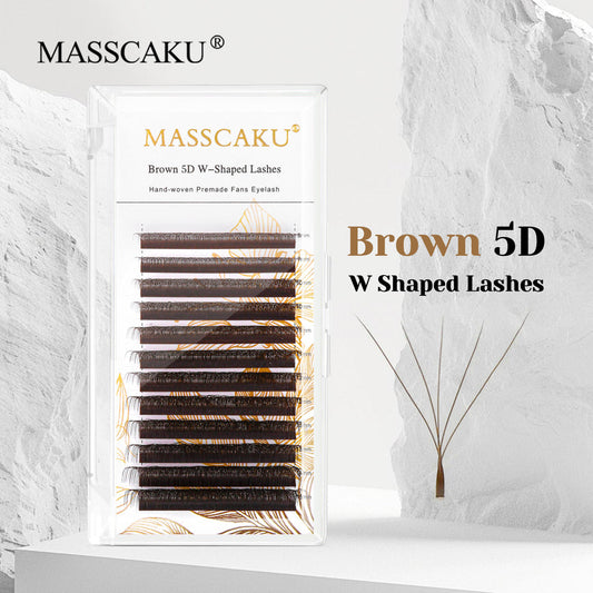 Masscaku 5D w-shaped brown