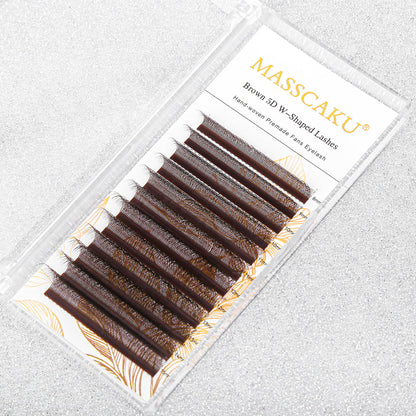 Masscaku 5D w-shaped brown