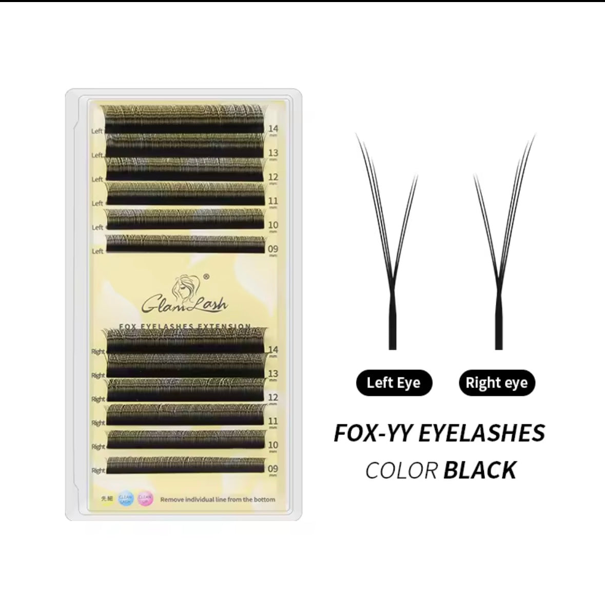 GLAM LASH FOX-YY