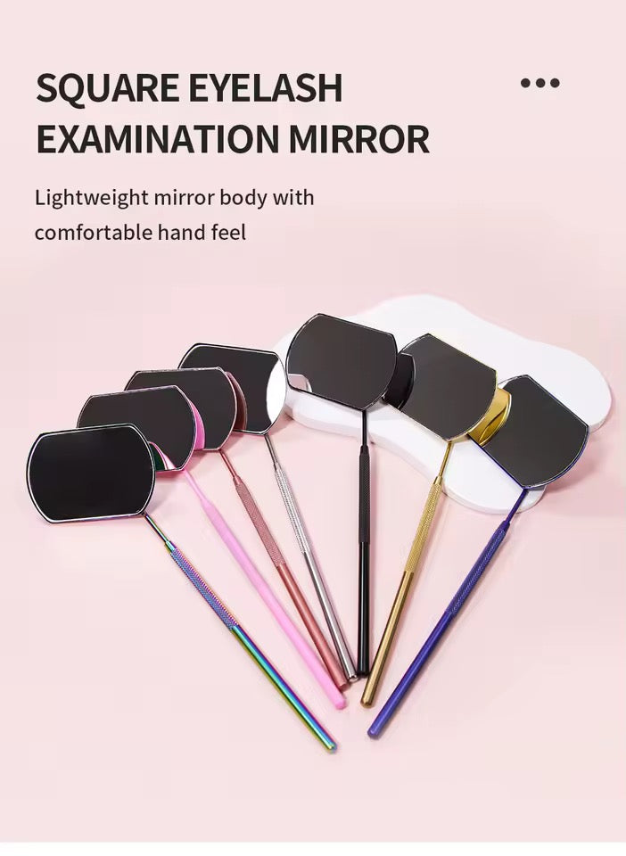 Eyelash mirror