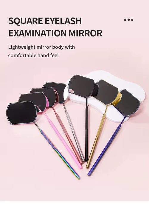 Eyelash mirror