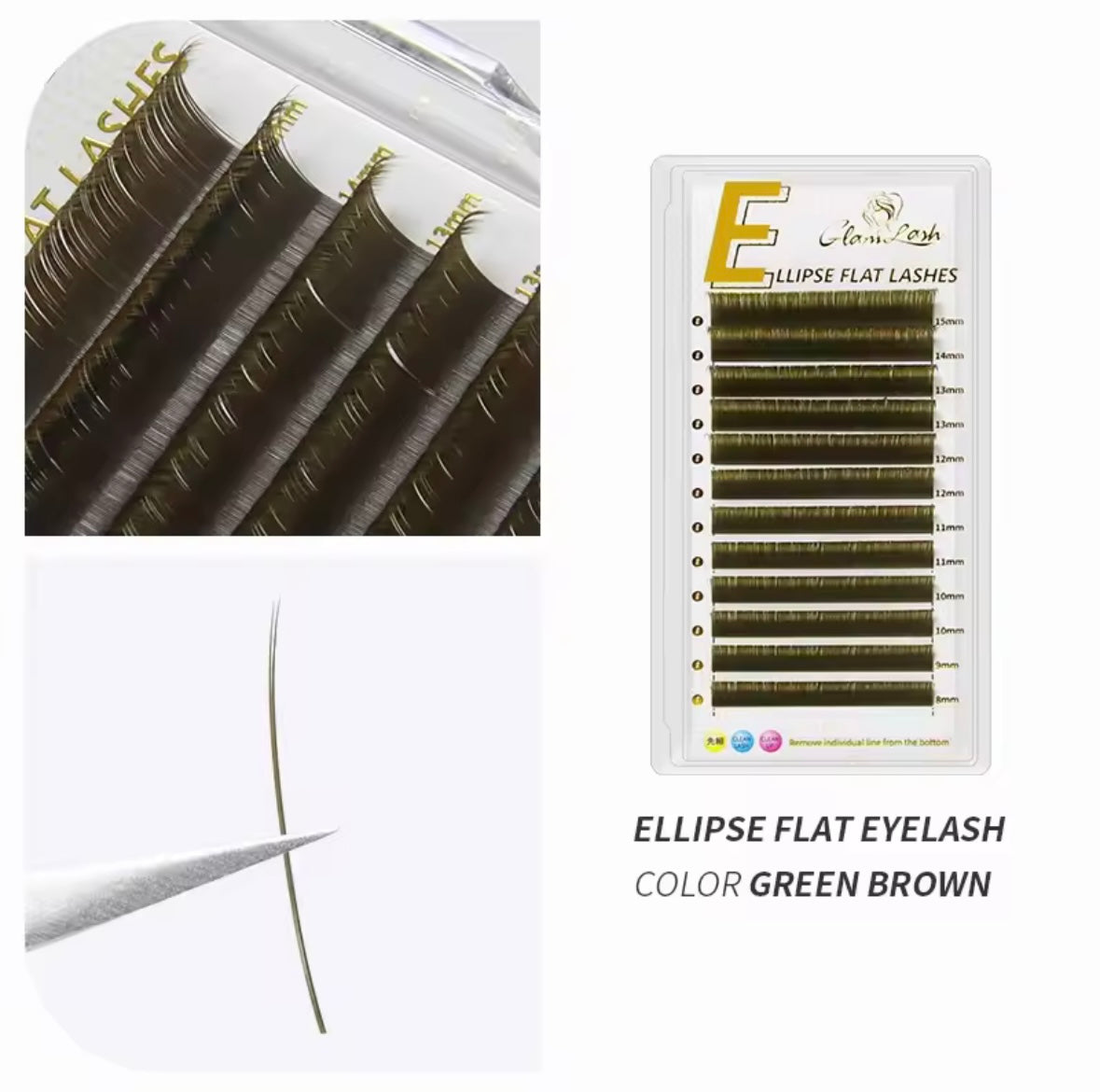 GLAM LASH ECLIPSE FLAT MARRÓN