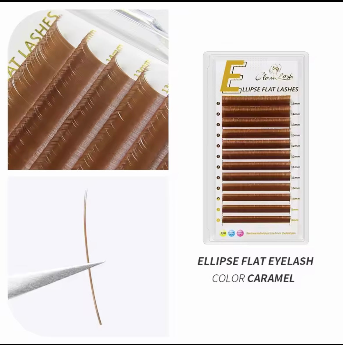 GLAM LASH ECLIPSE FLAT MARRÓN