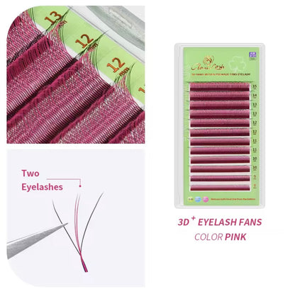 GLAM LASH COLOR 3D W-SHAPED