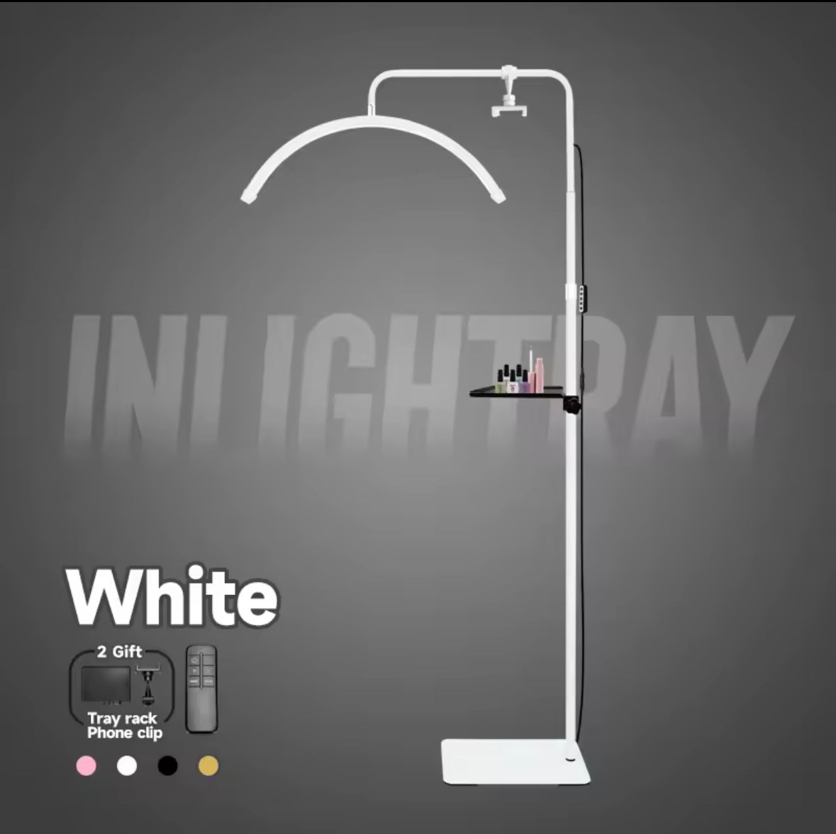 Eyelash lamp, half-moon light