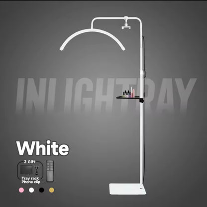 Eyelash lamp, half-moon light