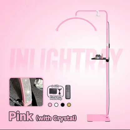 Eyelash lamp, half-moon light