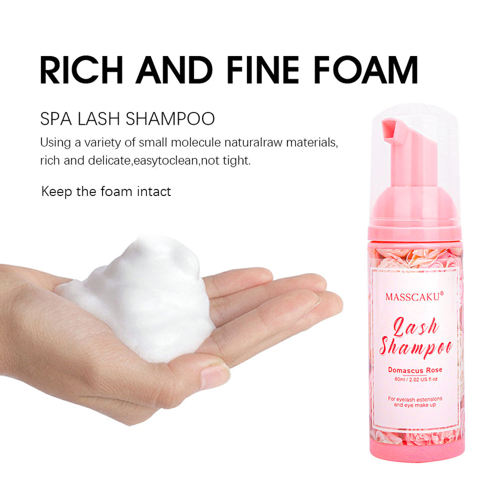 Lash shampoo