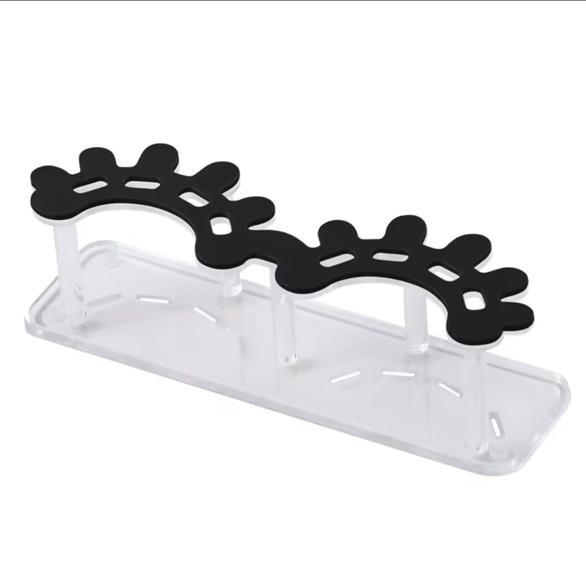 Eyelash tweezers display rack