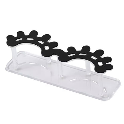 Eyelash tweezers display rack