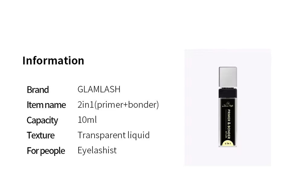 GLAM LASH PRIMER/BONDER 2 en 1
