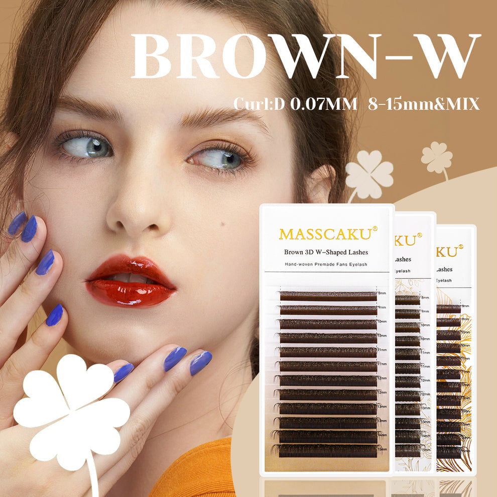 Masscaku 5D w-shaped brown