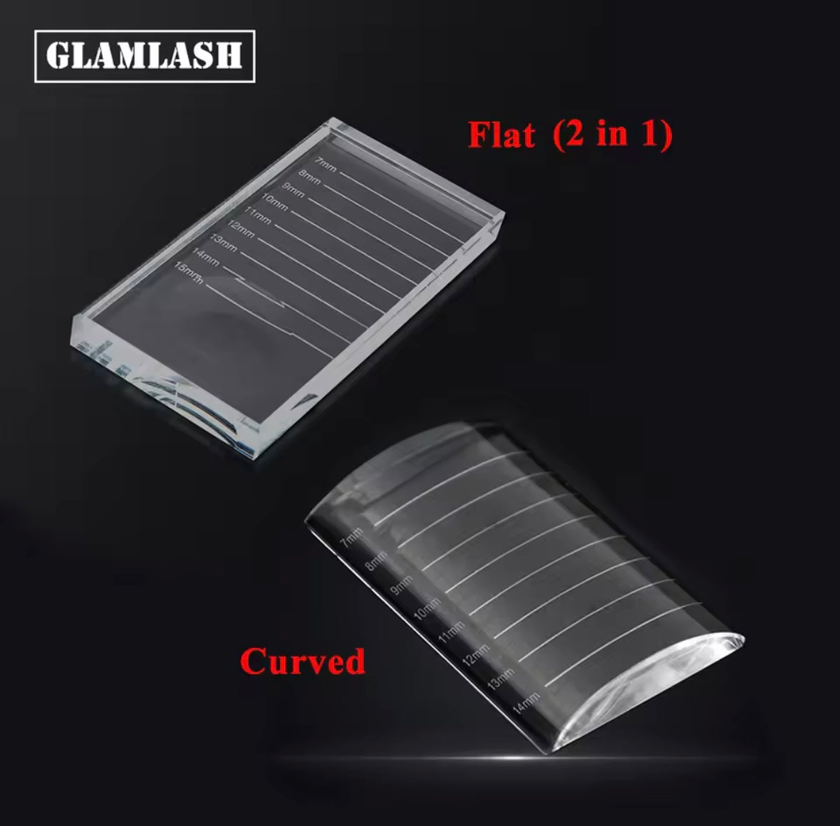 PORTA PESTAÑAS ACRÍLICO