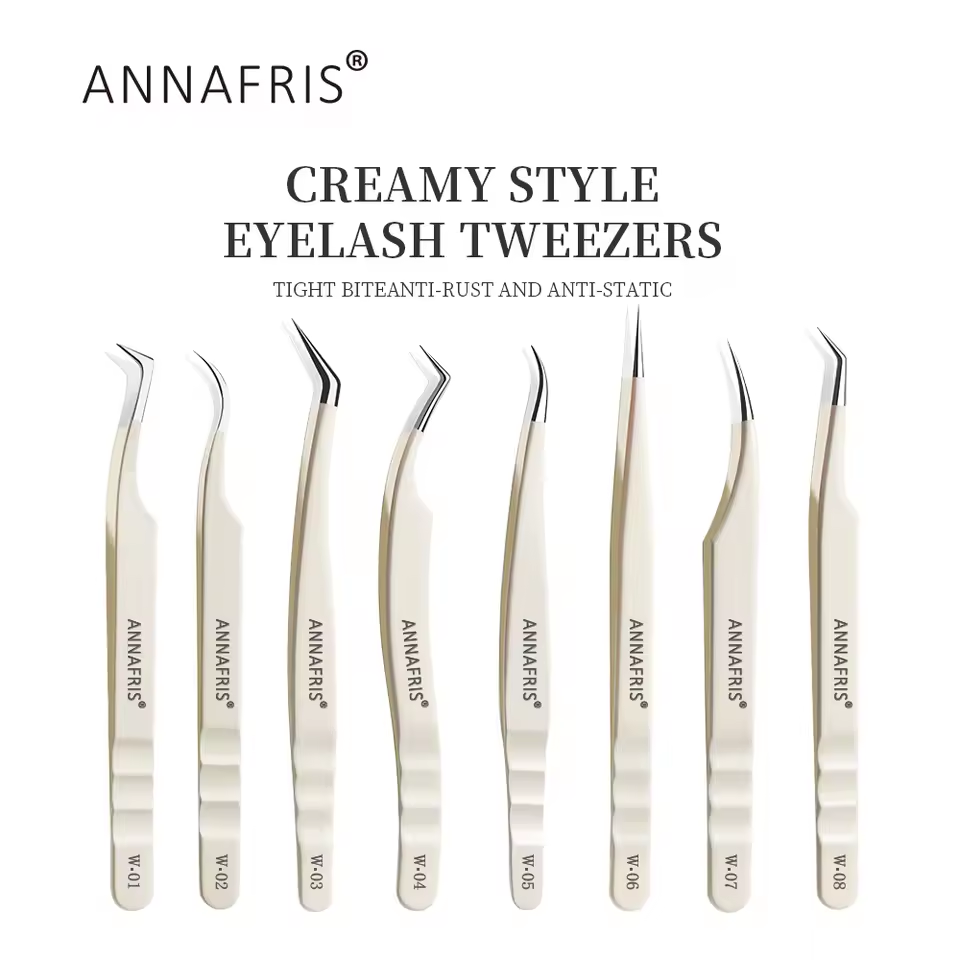 CREAMY STYLE TWEEZERS ANNAFRIS