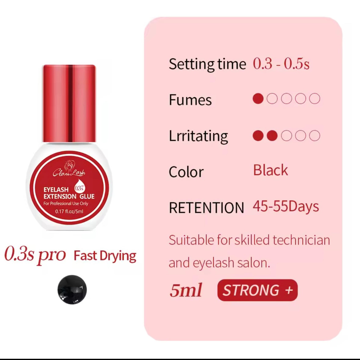 GLAM LASH ADHESIVO 0,3