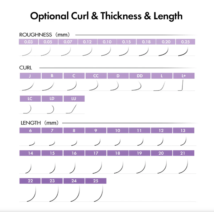 CUSTOMIZE YOUR LASHES AND ACCESSORIES