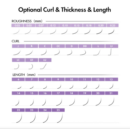 CUSTOMIZE YOUR LASHES AND ACCESSORIES