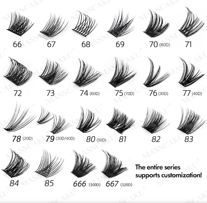 CUSTOMIZE YOUR LASHES AND ACCESSORIES