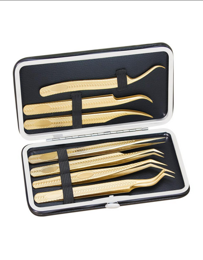 Tweezers for eyelash extensions