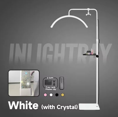 Eyelash lamp, half-moon light