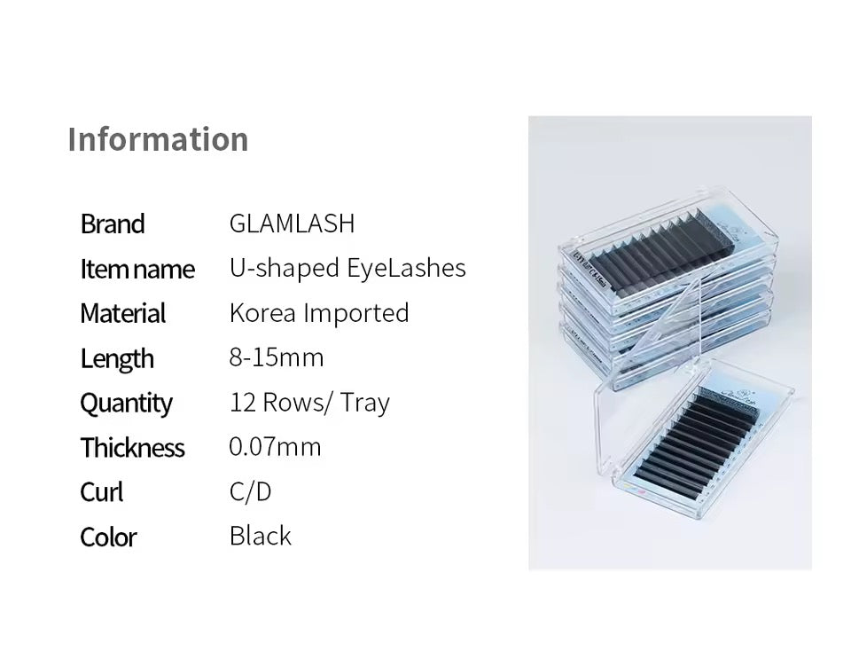 GLAM LASH U-SHAPED 3D