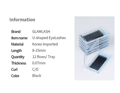GLAM LASH U-SHAPED 3D