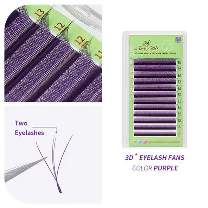 GLAM LASH COLOR 3D W-SHAPED