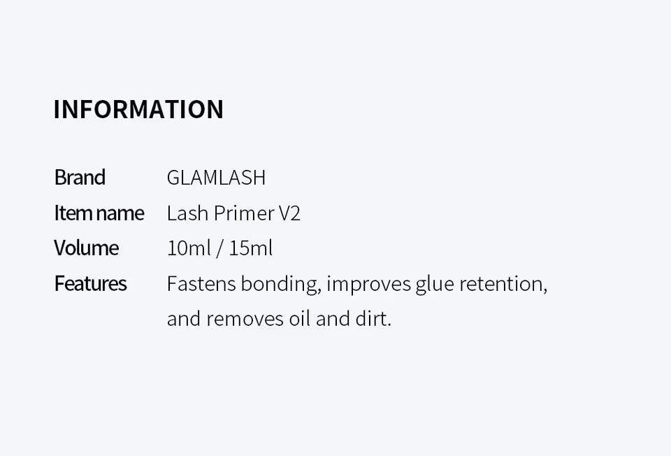 GLAM LASH PRIMER V2