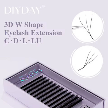 DIYDAY 3D W-SHAPED L/LU