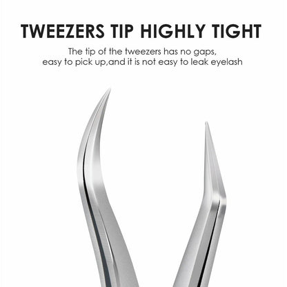 Professional eyelash tweezers