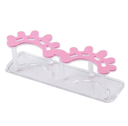 Eyelash tweezers display rack