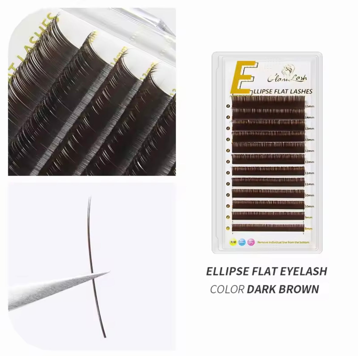 GLAM LASH ECLIPSE FLAT MARRÓN
