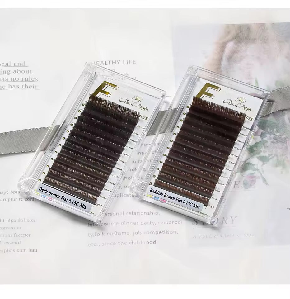 GLAM LASH ECLIPSE FLAT MARRÓN