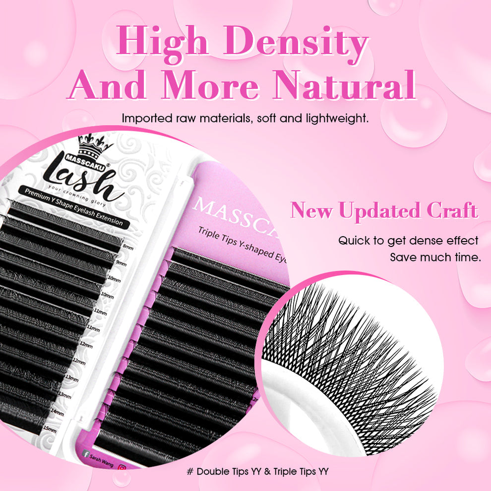 Masscaku triple tips YY-shaped